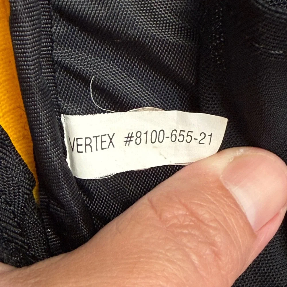 Vintage Dakine Vertex Backpack Blue Yellow Technical Hiking Snowboard Bag